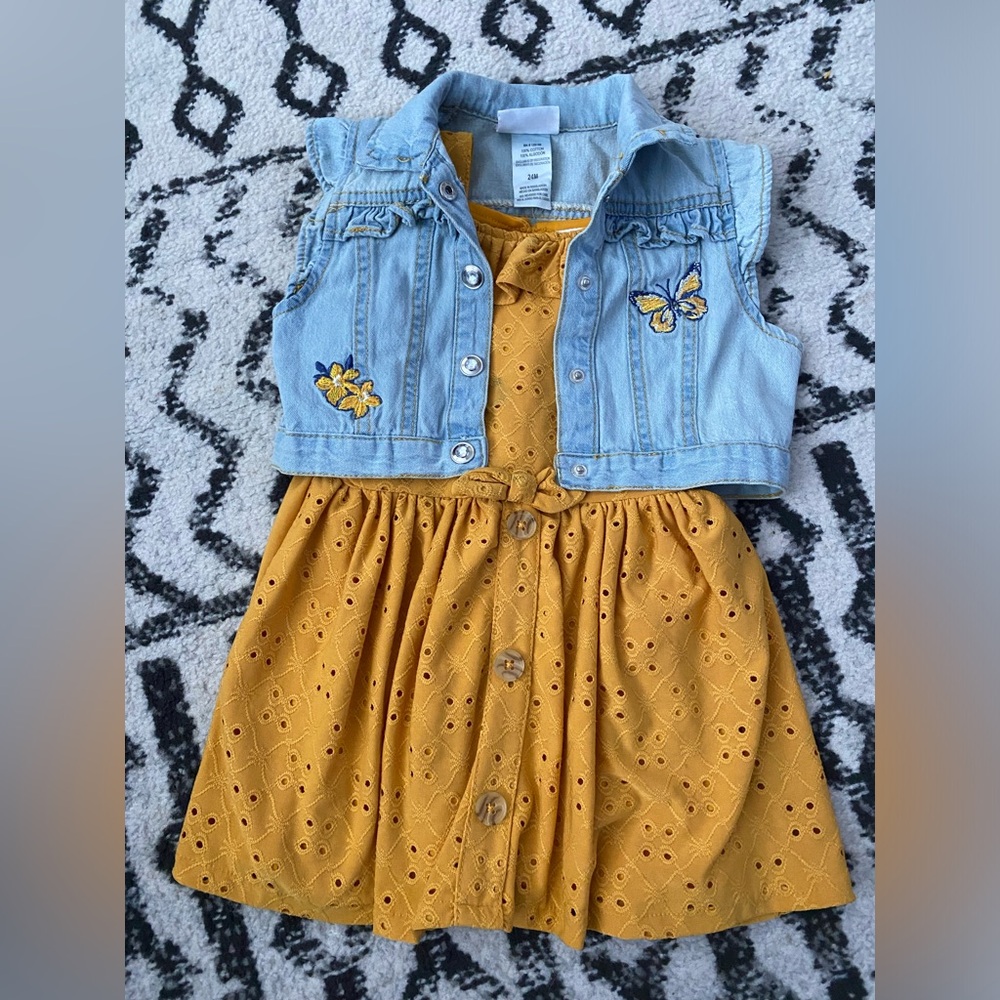 Toddler Dress & Vest